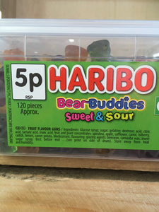 Haribo Bear Buddies Sweet & Sour 780g (approx 120 pieces)