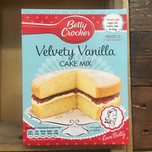 2x Betty Crocker Velvety Vanilla Cake Mixes (2x425g)