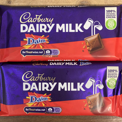 Cadbury Dairy Milk Daim Chocolate Bar