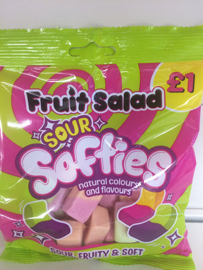 Barratt Fruit Salad Sour Softies 120G
