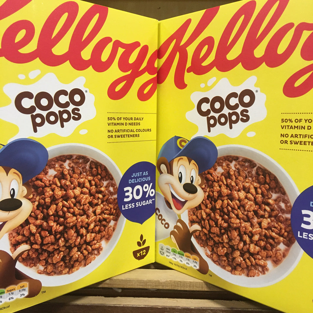 2x Kellogg's Coco Pops Cereal (2x375g)
