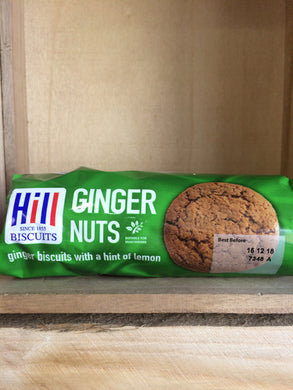 Hills Traditional Crisp Ginger Nuts Biscuit 150g