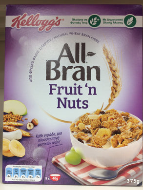 Kellogg's All Bran Fruit n Nuts 375g Cereal