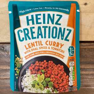 Heinz Creationz Lentil Curry