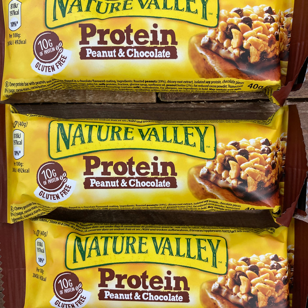 Nature Valley Protein Peanut & Chocolate Cereal Bars 40g