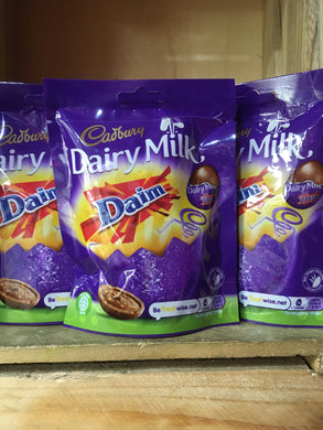 3x Cadbury Dairy Milk Daim Miniature Eggs (3x 86g Bags)