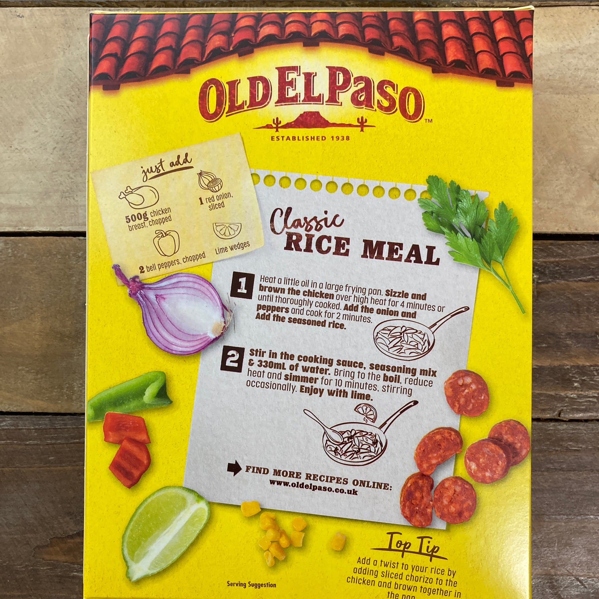 One Pan Rice Meal Recipe - Mexican Recipes - Old El Paso