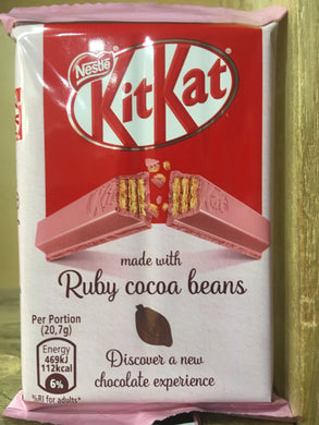 Nestle KitKat 4 Finger Ruby Chocolate Bar 41.5g