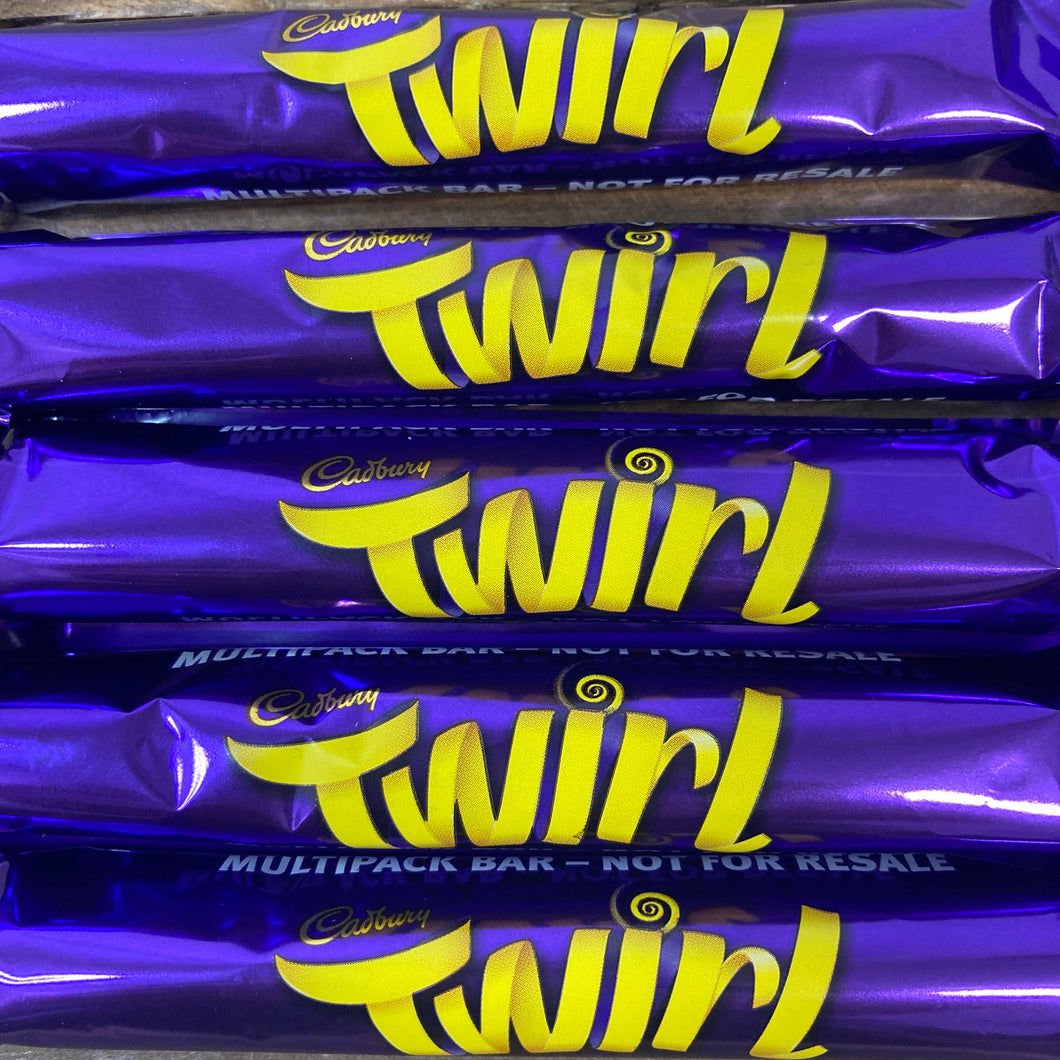 15x Cadbury Twirl Chocolate Bars (3 Packs of 5x21.5g)