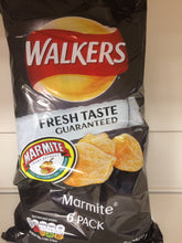 Walkers Marmite Crisps 6x 25g Bags