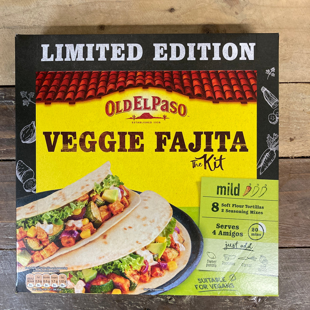 Old El Paso Veggie Fajita Kit
