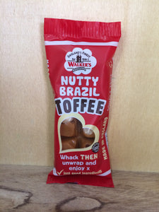 Walker's Yummy Nutty Brazil Toffee 50g