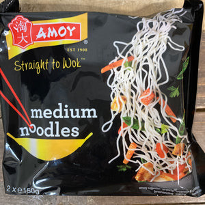 Amoy Straight to Wok Medium Noodles