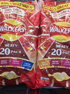 Walkers Meaty 40 Pack (40x25g)