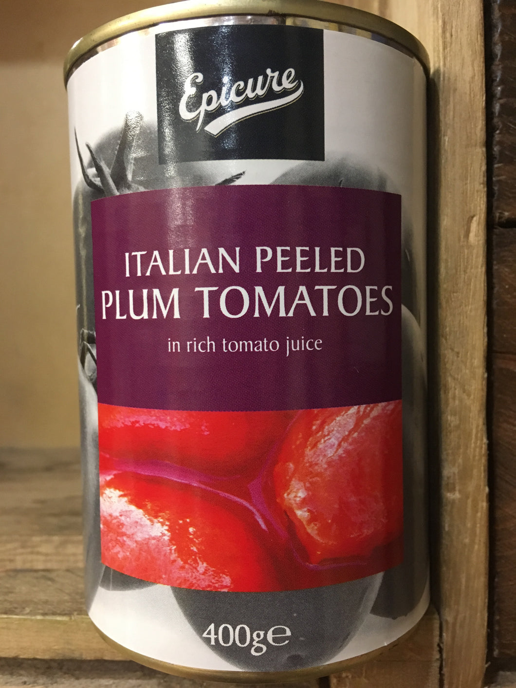 Epicure Italian Peeled Plum Tomatoes 400g