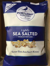 4x Portlebay Popcorn Lightly Sea Salted Crunchy Popcorn Share Bags (4x55g)