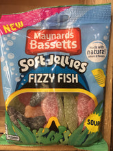 Maynards Bassetts Fizzy Fish Soft Jellies 160g