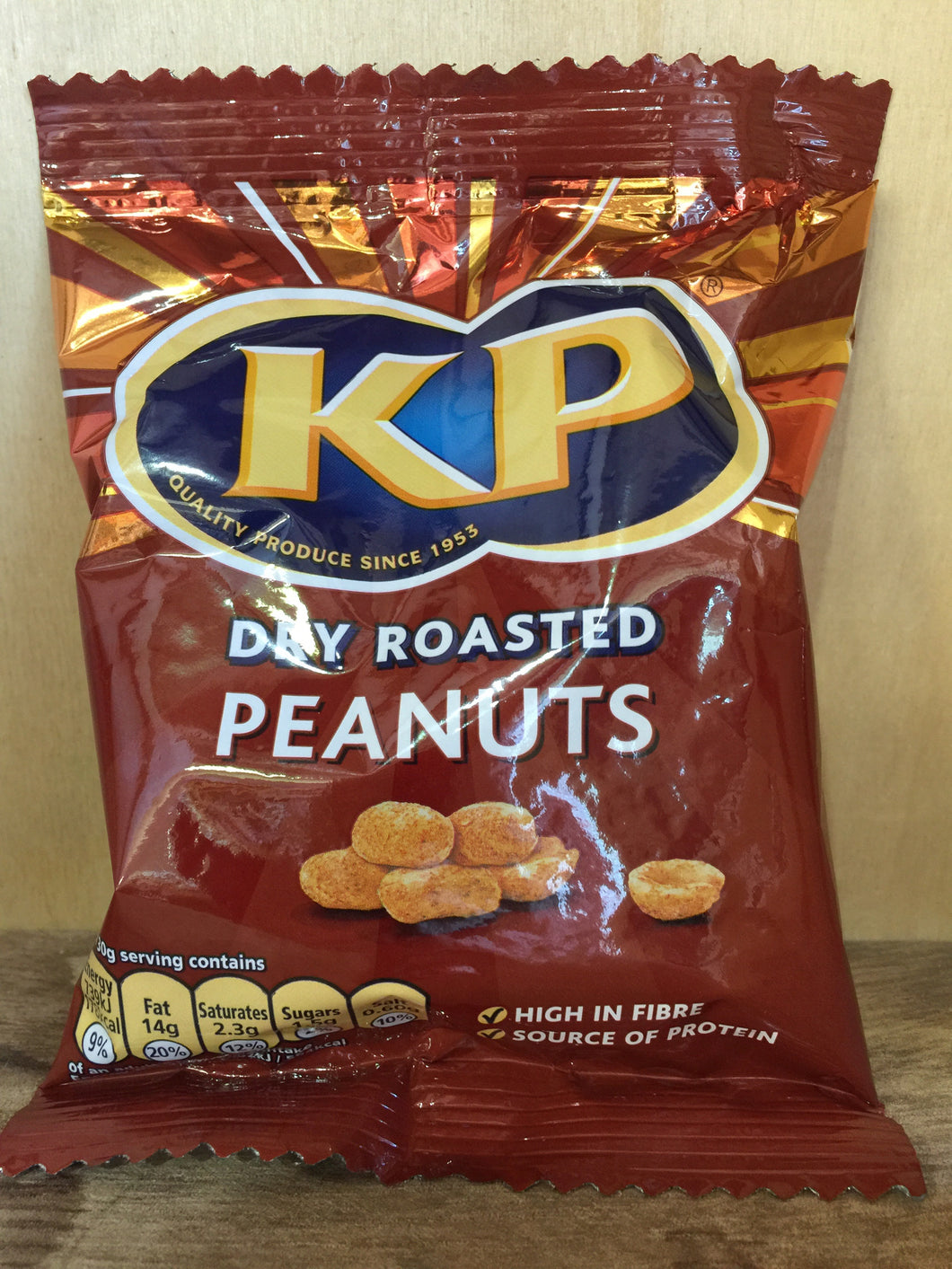 KP Dry Roasted Peanuts 100g
