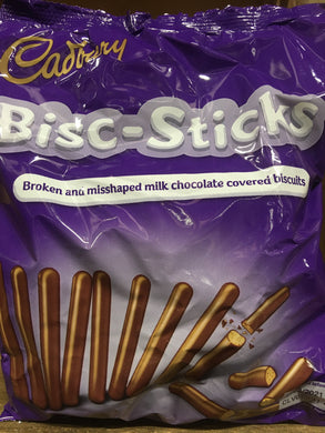 Cadbury Milk Chocolate Bisc-Sticks Fingers 350g