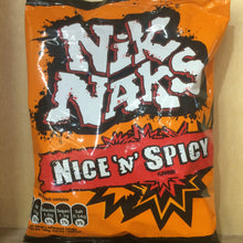 6x Nik Naks Nice 'N' Spicy Flavour Corn Snack Bags (6x30g)