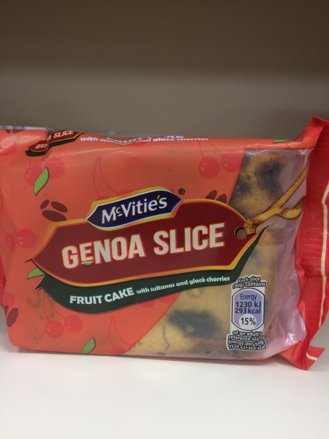 McVitie's Genoa Slice Fruit Cake