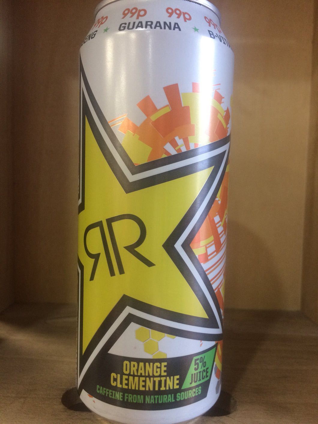 Rockstar First Start Orange Clementine Energy Drink Can 500ml