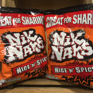 4x Nik Naks Nice 'N' Spicy Flavour Big Share Bags (4x95g)