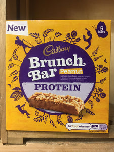 15x Cadbury Peanut Protein Brunch Bars (3 Boxes of 5x32g)