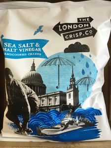 The London Crisp.Co Sea Salt & Malt Vinegar Crisps 150g