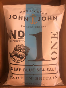 John John Deep Blue Sea Salt Sharing Bag Crisps 150g
