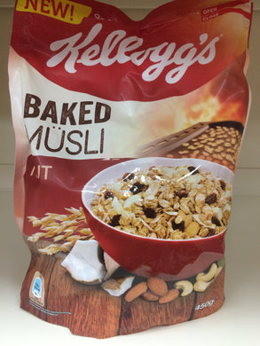 Kelloggs Baked Nut Musli 450g