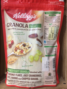 Kellogg's Granola Delightful Fruit 450g