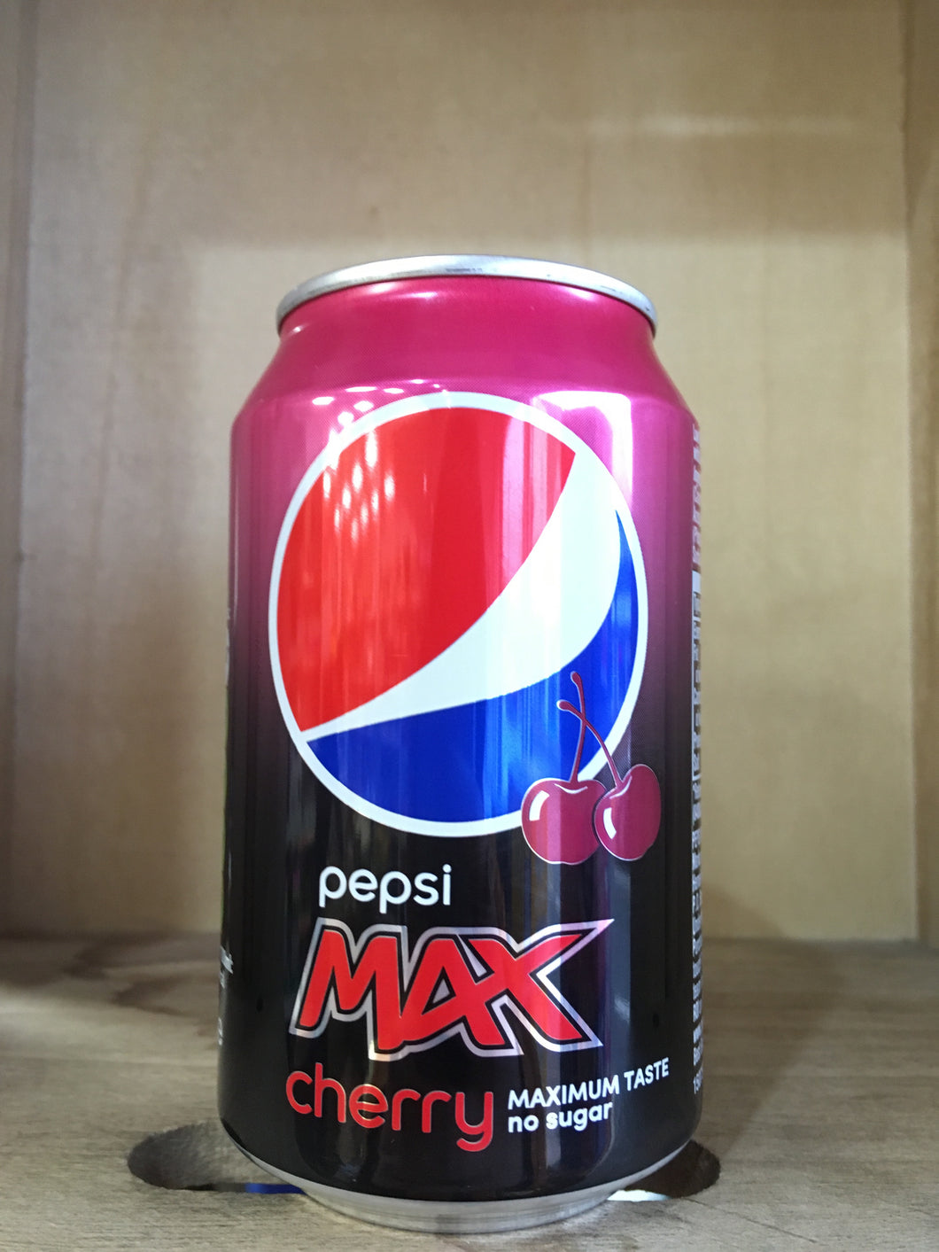Pepsi Max Cherry Maximum Taste No Sugar 330ml
