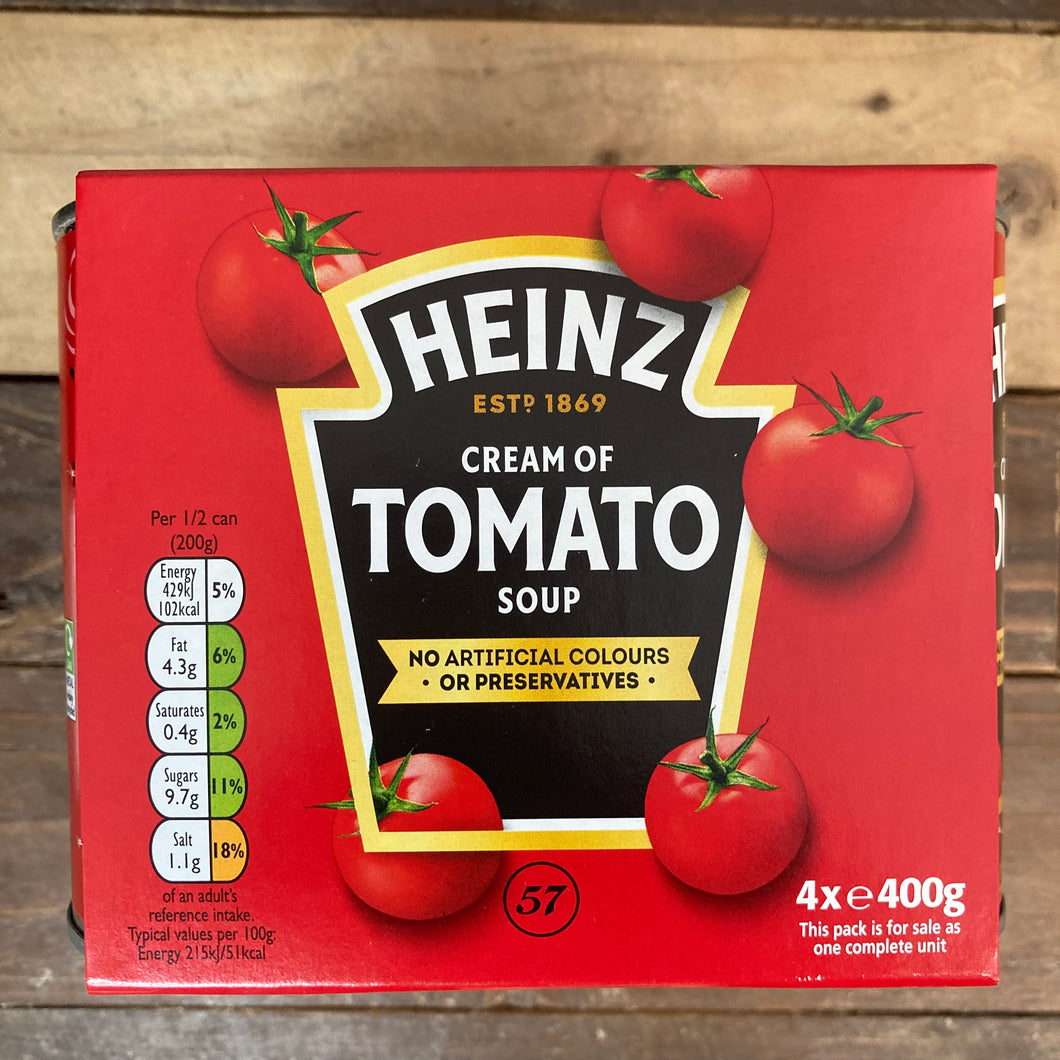 Heinz Cream Of Tomato Soups (4x400g)