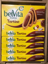 25x Belvita Tops Choco Hazelnut Packs of 3 Biscuits (5 Boxes of 5x3 Biscuits)