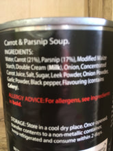 Bonners Carrot & Parsnip Soup 400g