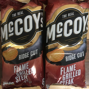 12x McCoy's Flame Grilled Steak Crisps (2 Packs of 6x25g)