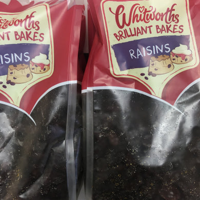 2x Whitworths Brilliant Bakes Raisins Bags (2x300g)