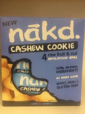 Nakd Cashew Cookie Gluten Free Bar (4x35g)
