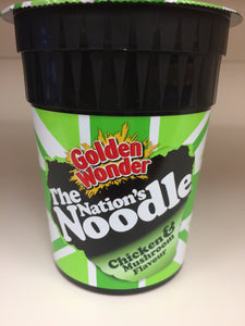 Golden Wonder Chicken & Mushroom Noodle Pots 90g