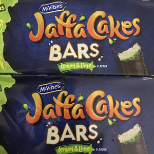 28x McVitie's Jaffa Cakes Lemon & Lime Flavour Cake Bars (4 Packs of 7 Cakes)