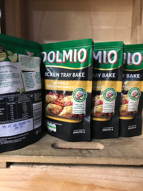 4x Dolmio Chicken Tray Bake Lemon & Roasted Garlic (4x150g)