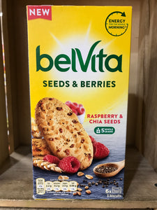 6x Belvita Seeds & Berries 18 Biscuits (6x3x270g)