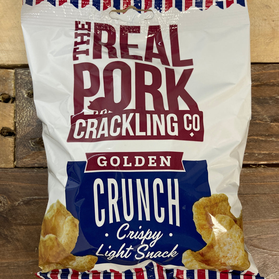 6x The Real Pork Co. Golden Crunch £1 Bags (6x30g)
