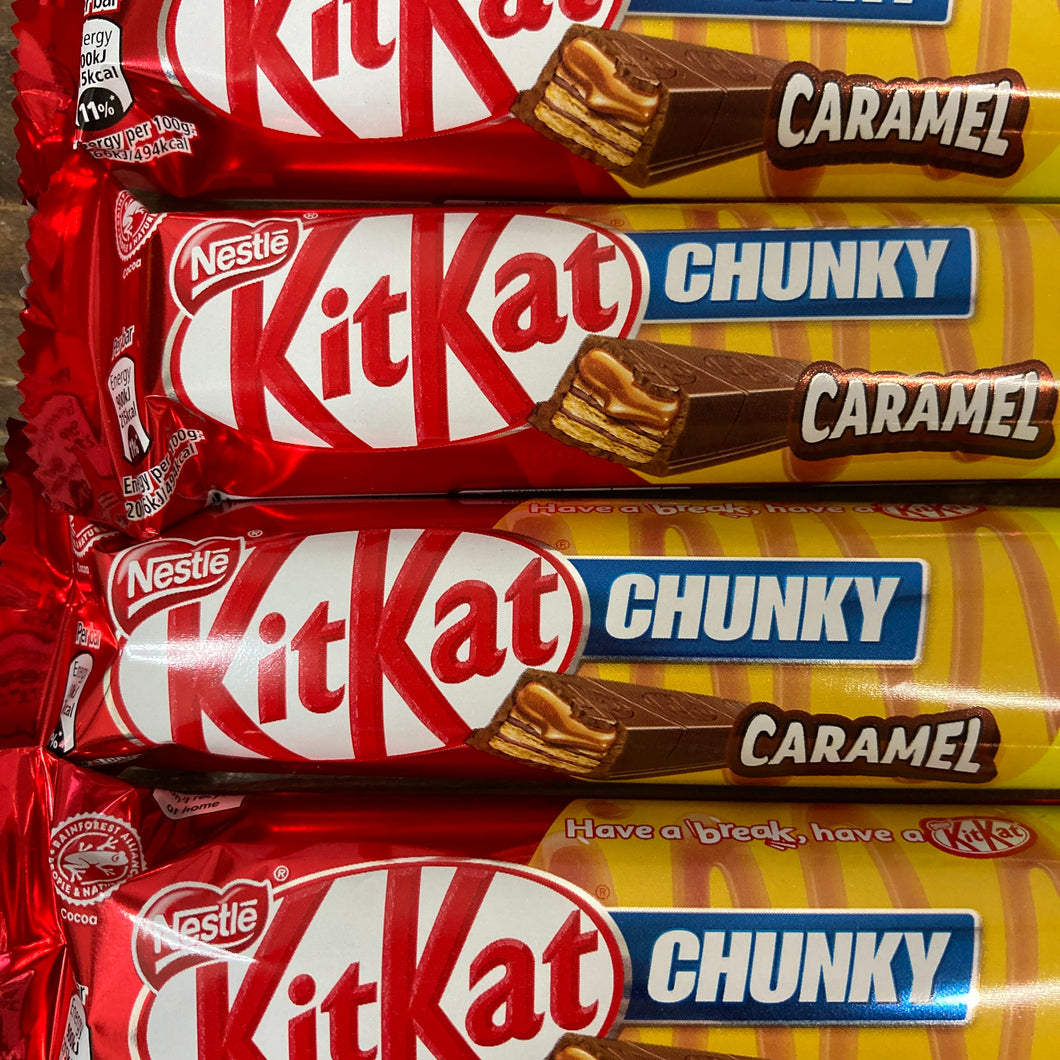KitKat Chunky Caramel Chocolate Bar 43.5g