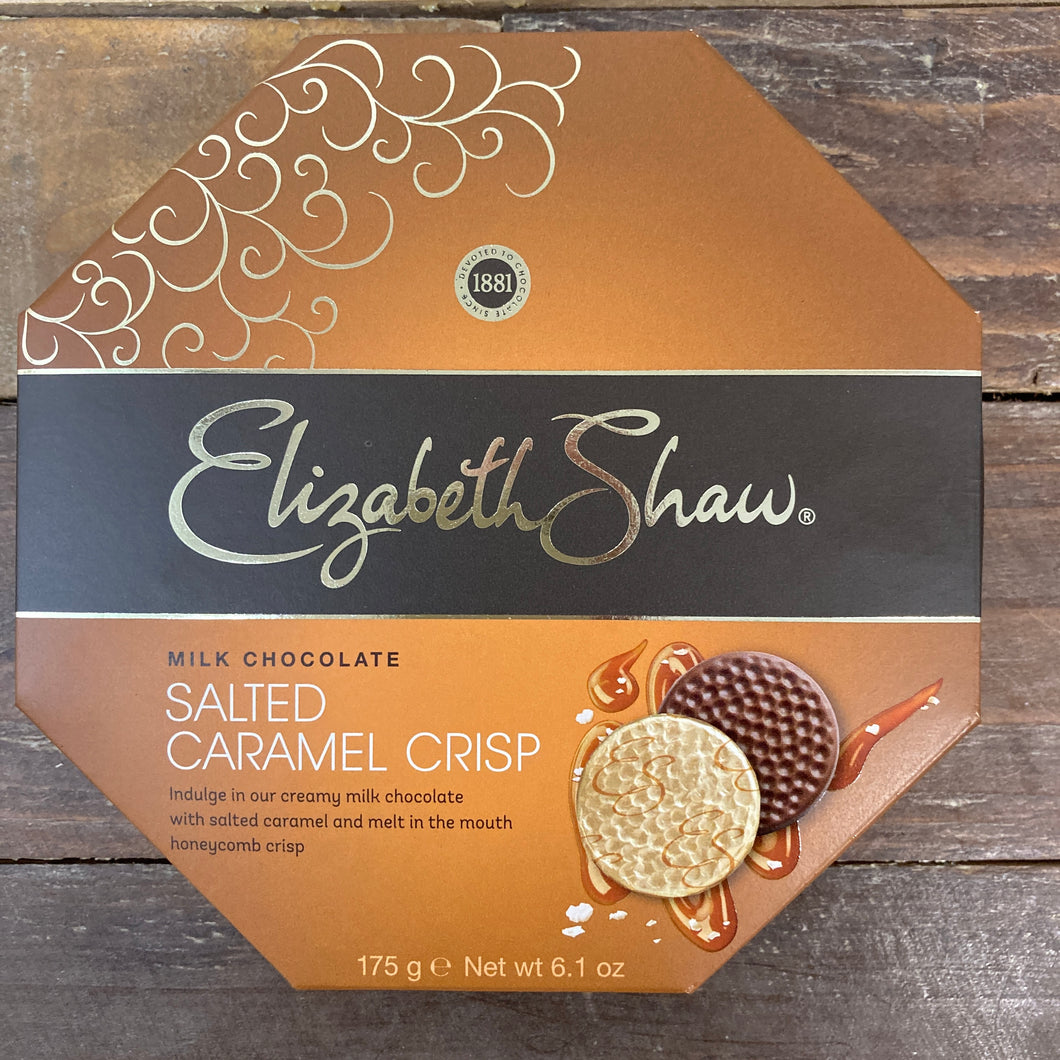 Elizabeth Shaw Milk Chocolate Salted Caramel Crisp 175g