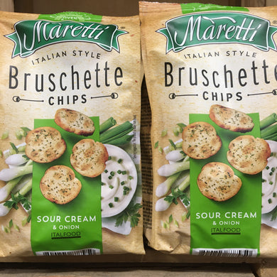 2x Maretti Sour Cream & Onion Bruschetta Bites (2x70g)