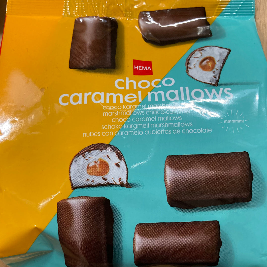 2x Hema Chocolate Caramel Marshmallow Bags (2x175g)