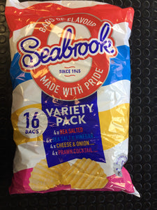 Seabrook Variety Pack Crisps 16 Bag