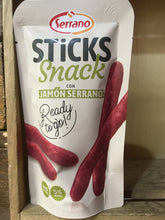 4x Serrano Sticks Snacks with Serrano Ham (4x Packets x50g)